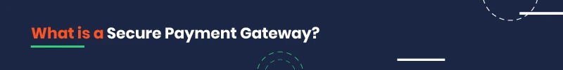 What is a Secure Payment Gateway? 